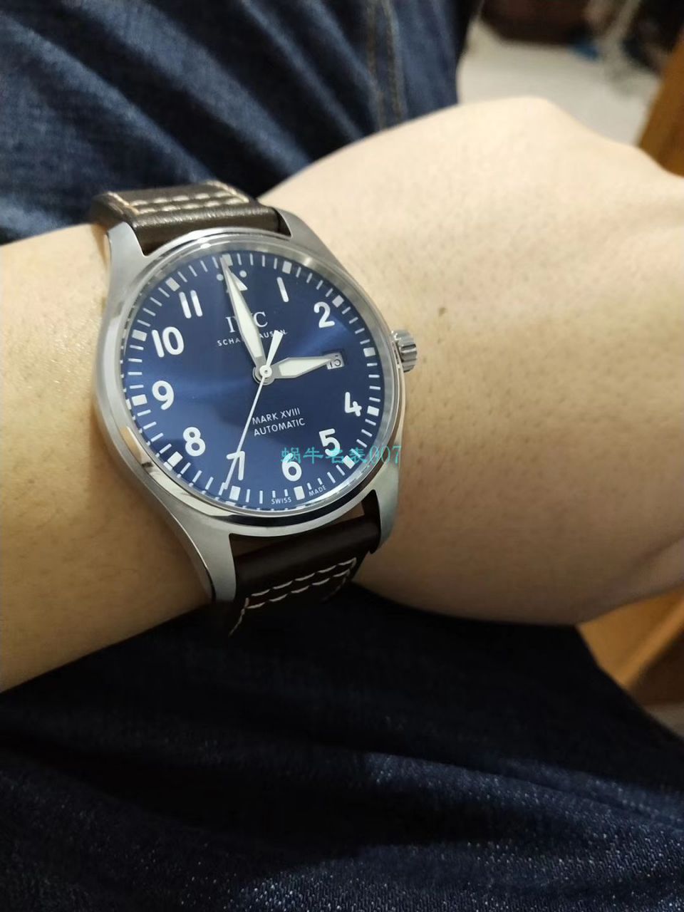 【 Video analysis V7 Factory  MARK XVII 钢带版】IWC IWC 表飞行员系列IW327014 wrist watches (小王子)（ IWC  High quality  Replica  Replica 表哪个 Factory  Best ） / WG359