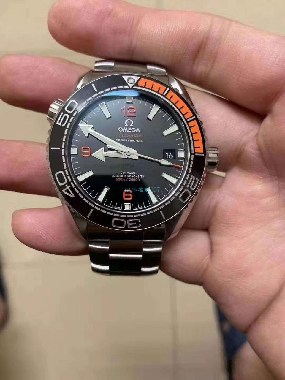 【 Video analysis VS Factory OMEGA四分一橙】OMEGA海洋宇宙600米 top  Replica Copy 215.30.44.21.01.002 wrist watches  / M631