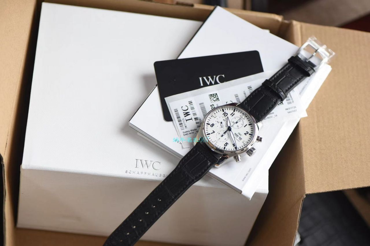 【 Video analysis ，稀缺原单】IWC IWC 表周年纪念系列IW377725 wrist watches （白面150周年纪念版） / WG352