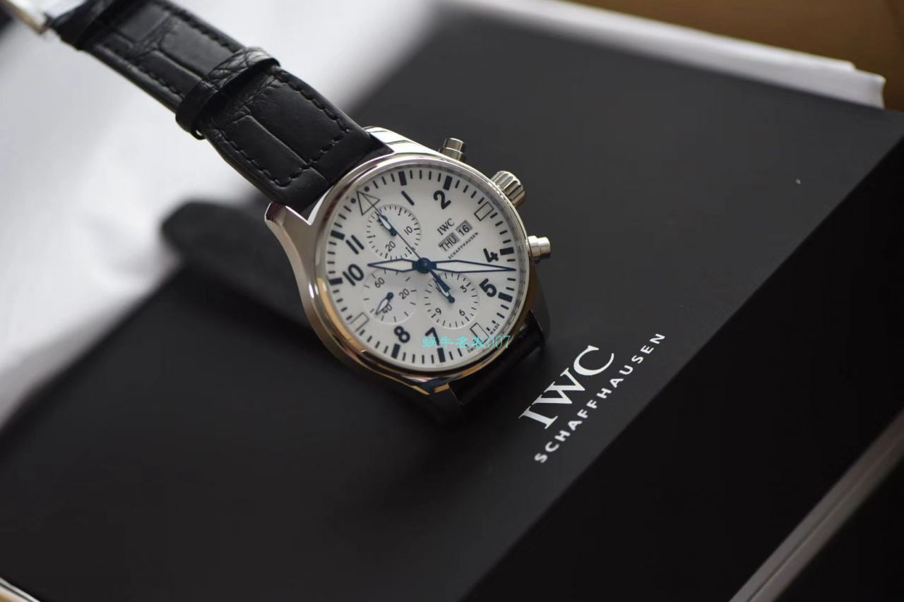 【 Video analysis ，稀缺原单】IWC IWC 表周年纪念系列IW377725 wrist watches （白面150周年纪念版） / WG352