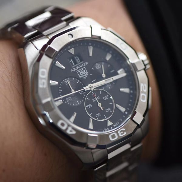 渠道原单 TAG Heuer 竞潜石英计时码表43毫米CAY1110.BA0927 wrist watches 