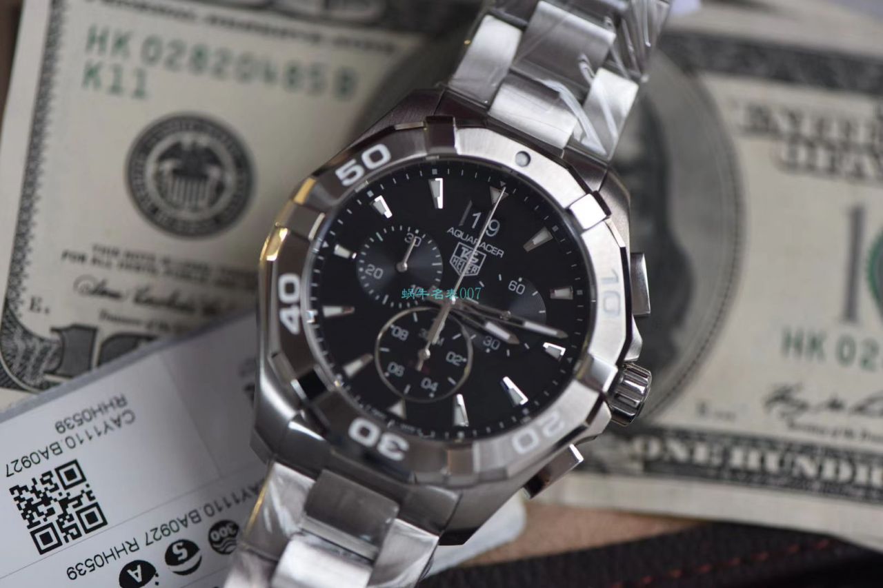渠道原单 TAG Heuer 竞潜石英计时码表43毫米CAY1110.BA0927 wrist watches  / TG088