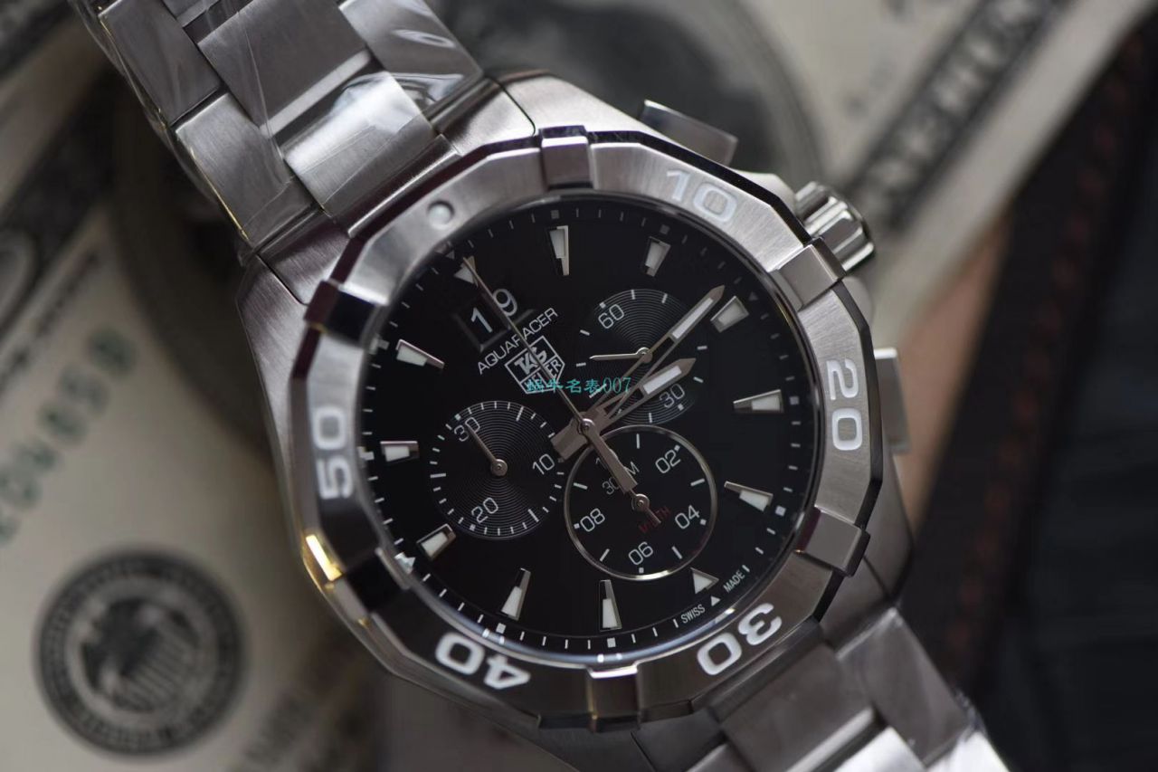 渠道原单 TAG Heuer 竞潜石英计时码表43毫米CAY1110.BA0927 wrist watches  / TG088