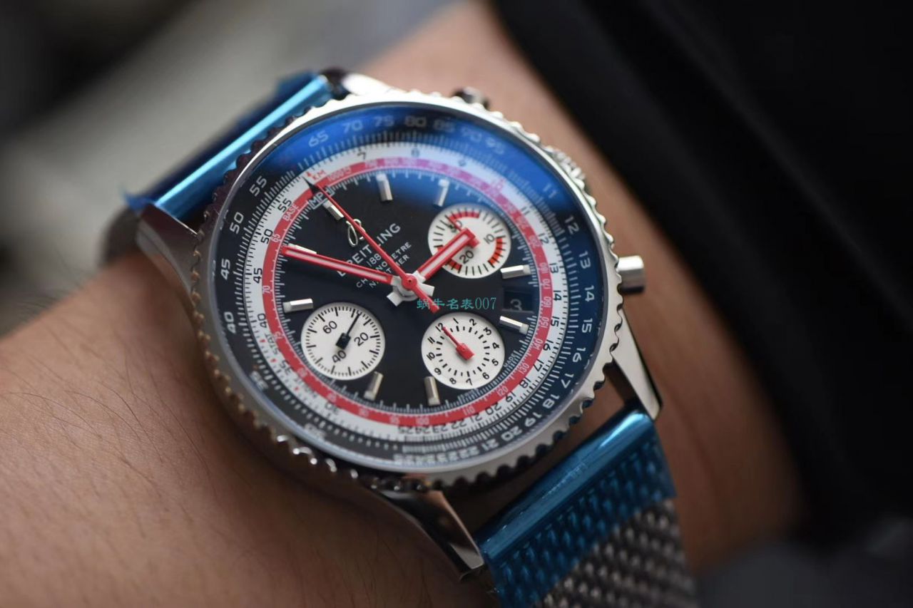 评测视频V9 Factory  Breitling  Replica 哪家 Factory  Best 瑞士航空特别版 Replica AB01211B1B1A1 wrist watches  / BL152