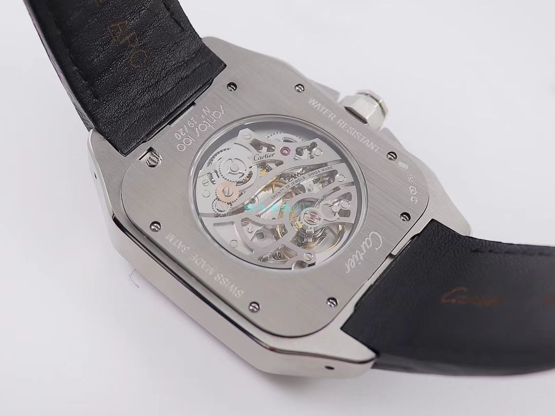 wwf Factory  top  Replica Copy  Cartier   Santos 鹰头WM505014 wrist watches  / K272
