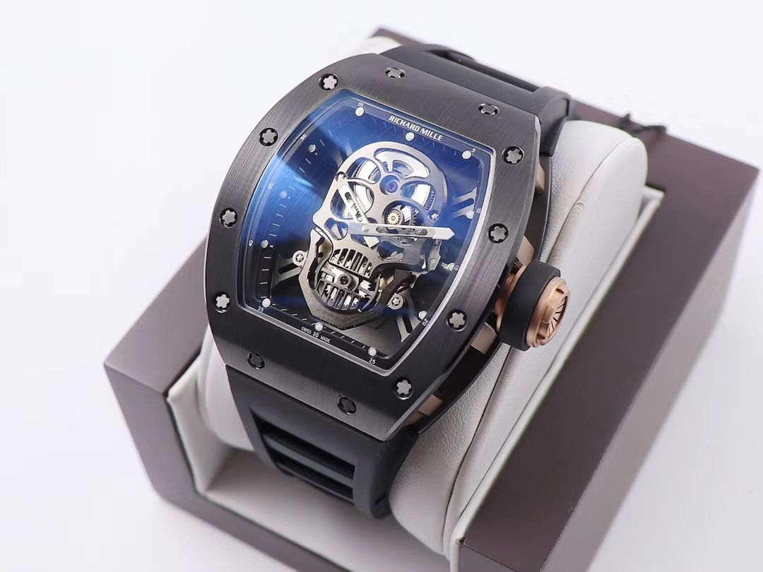 ZF Factory  RICHARD MILLE 鬼王骷髅头男士系列RM 52-01 wrist watches  / RM052ZF