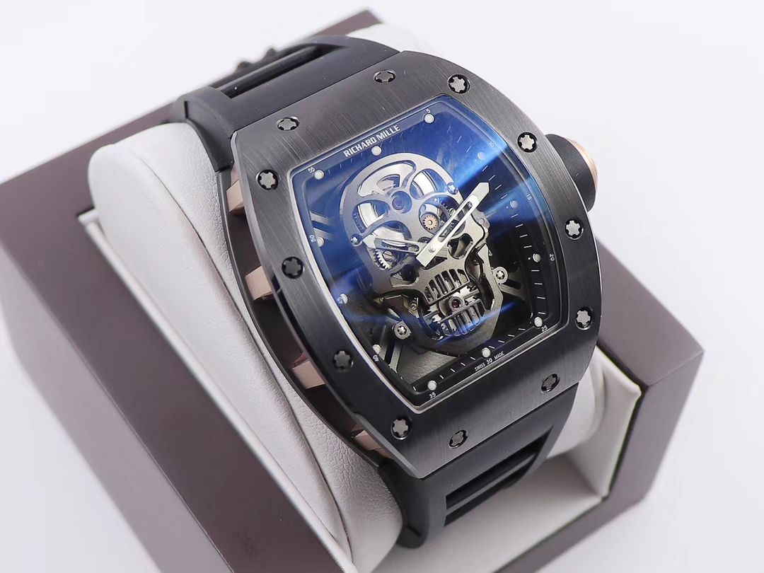 ZF Factory  RICHARD MILLE 鬼王骷髅头男士系列RM 52-01 wrist watches  / RM052ZF