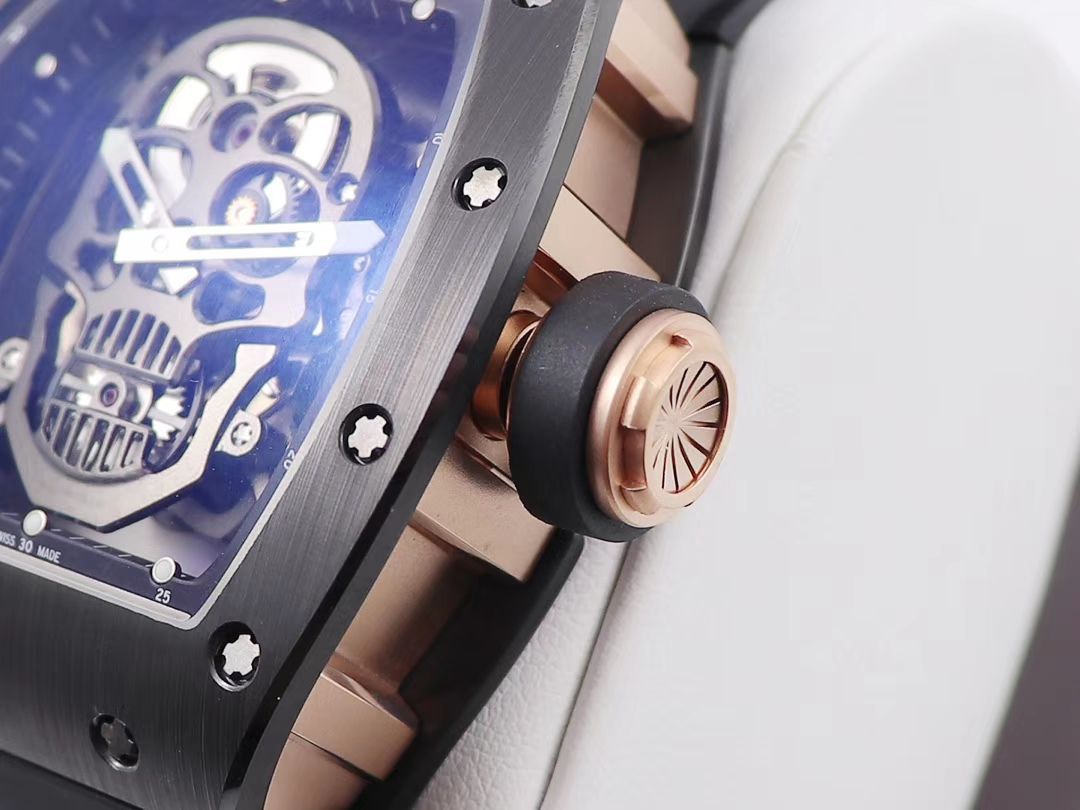 ZF Factory  RICHARD MILLE 鬼王骷髅头男士系列RM 52-01 wrist watches  / RM052ZF