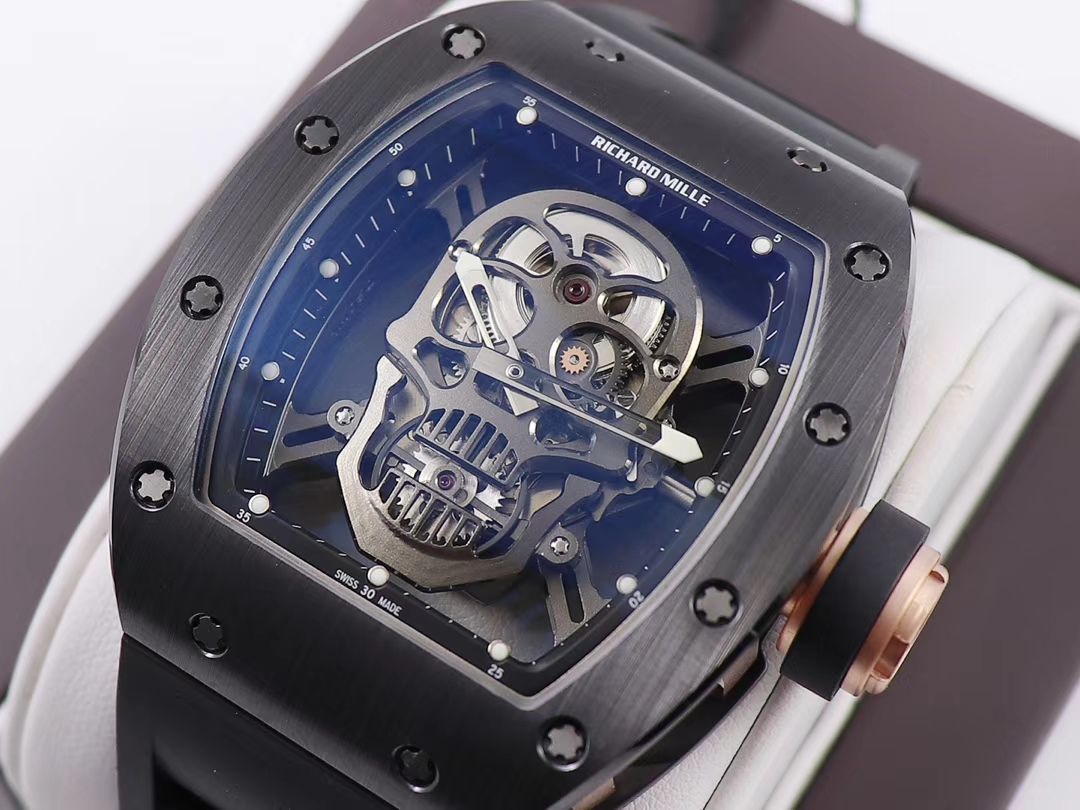 ZF Factory  RICHARD MILLE 鬼王骷髅头男士系列RM 52-01 wrist watches  / RM052ZF