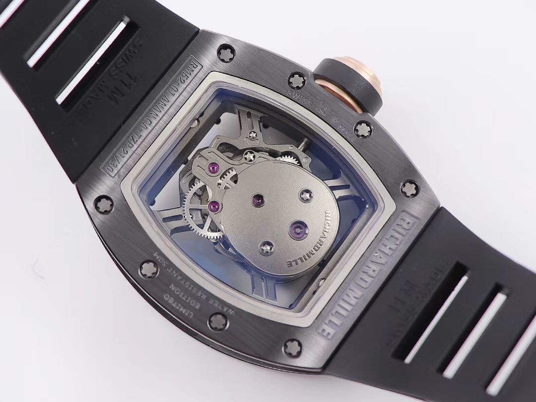 ZF Factory  RICHARD MILLE 鬼王骷髅头男士系列RM 52-01 wrist watches  / RM052ZF
