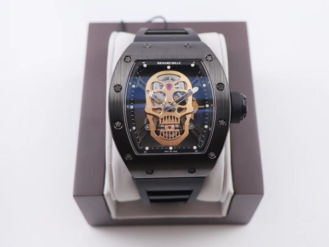 ZF Factory  RICHARD MILLE 鬼王骷髅头男士系列RM 52-01 wrist watches  / RM052ZF