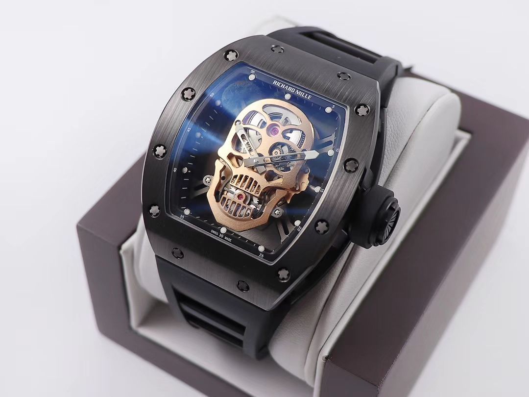 ZF Factory  RICHARD MILLE 鬼王骷髅头男士系列RM 52-01 wrist watches  / RM052ZF