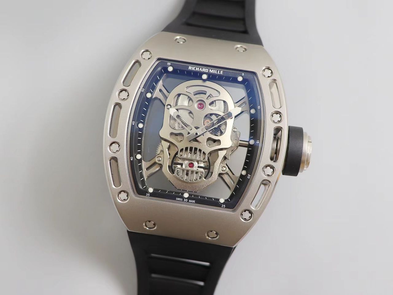 ZF Factory  RICHARD MILLE 鬼王骷髅头男士系列RM 52-01 wrist watches  / RM052ZF