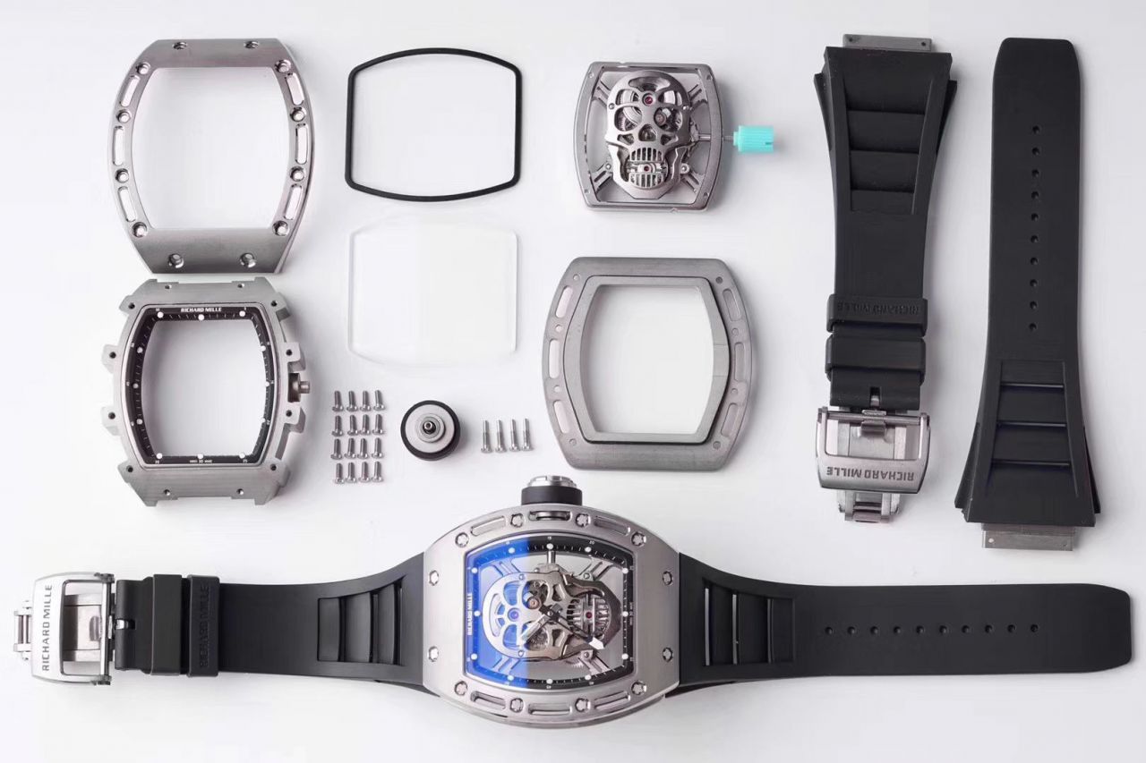 ZF Factory  RICHARD MILLE 鬼王骷髅头男士系列RM 52-01 wrist watches  / RM052ZF