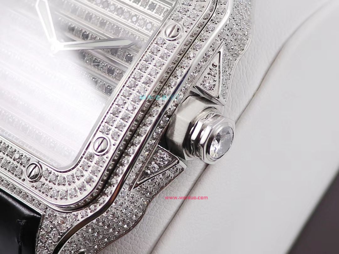 wwf Factory  top  Replica Copy  Cartier   Santos 鹰头WM505014 wrist watches  / K272