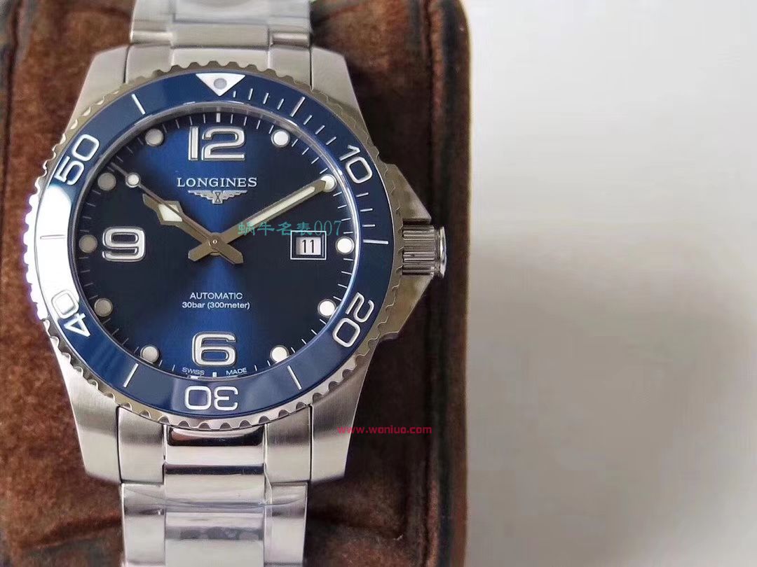 ZF Factory 官网 Replica Copy  Watches  Longines 康卡斯L3.781.4.96.9 wrist watches  / L167