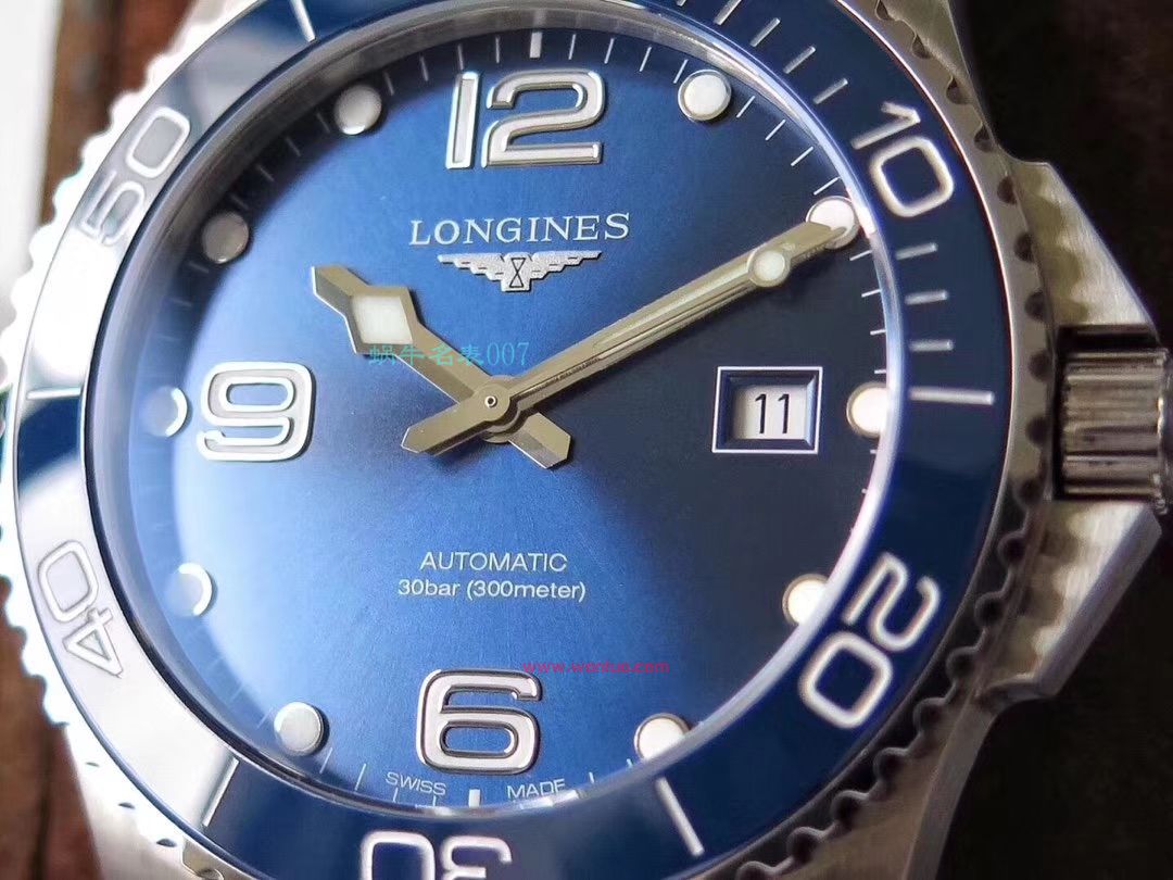 ZF Factory 官网 Replica Copy  Watches  Longines 康卡斯L3.781.4.96.9 wrist watches  / L167