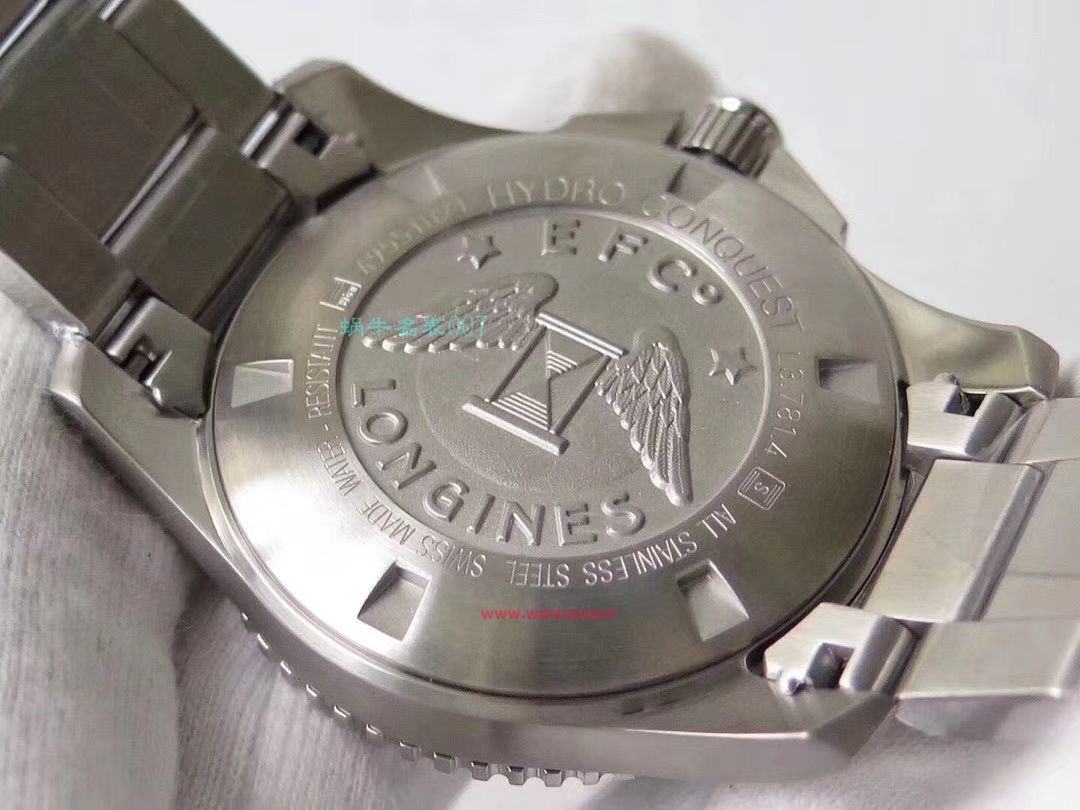 ZF Factory 官网 Replica Copy  Watches  Longines 康卡斯L3.781.4.96.9 wrist watches  / L167