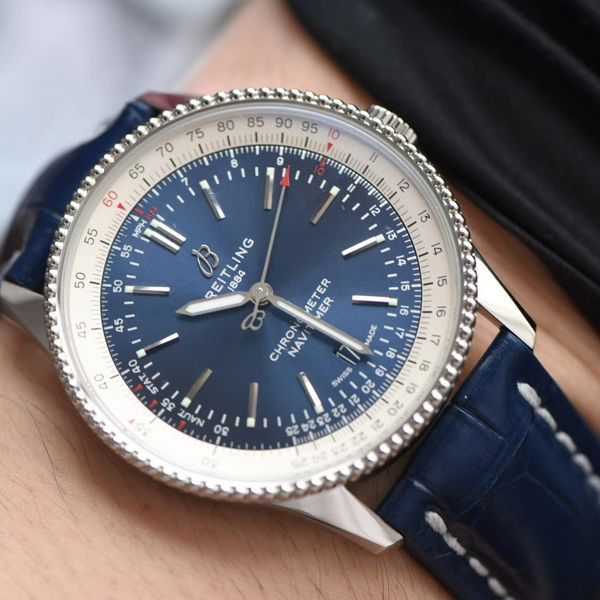 【 Video analysis  copy customized 瑞士 Movement 】 Breitling  top  Replica Copy  Watches 航空计时41毫米系列A17326211C1P3 wrist watches 