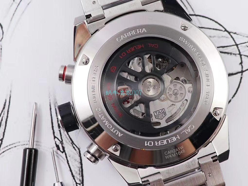 XF Factory  High quality  Replica Watches  TAG Heuer 卡莱拉系列CAR2A1W.BA0703，CAR2A1T.FT6052，CAR2A1Z.FT6044 wrist watches  / TG089