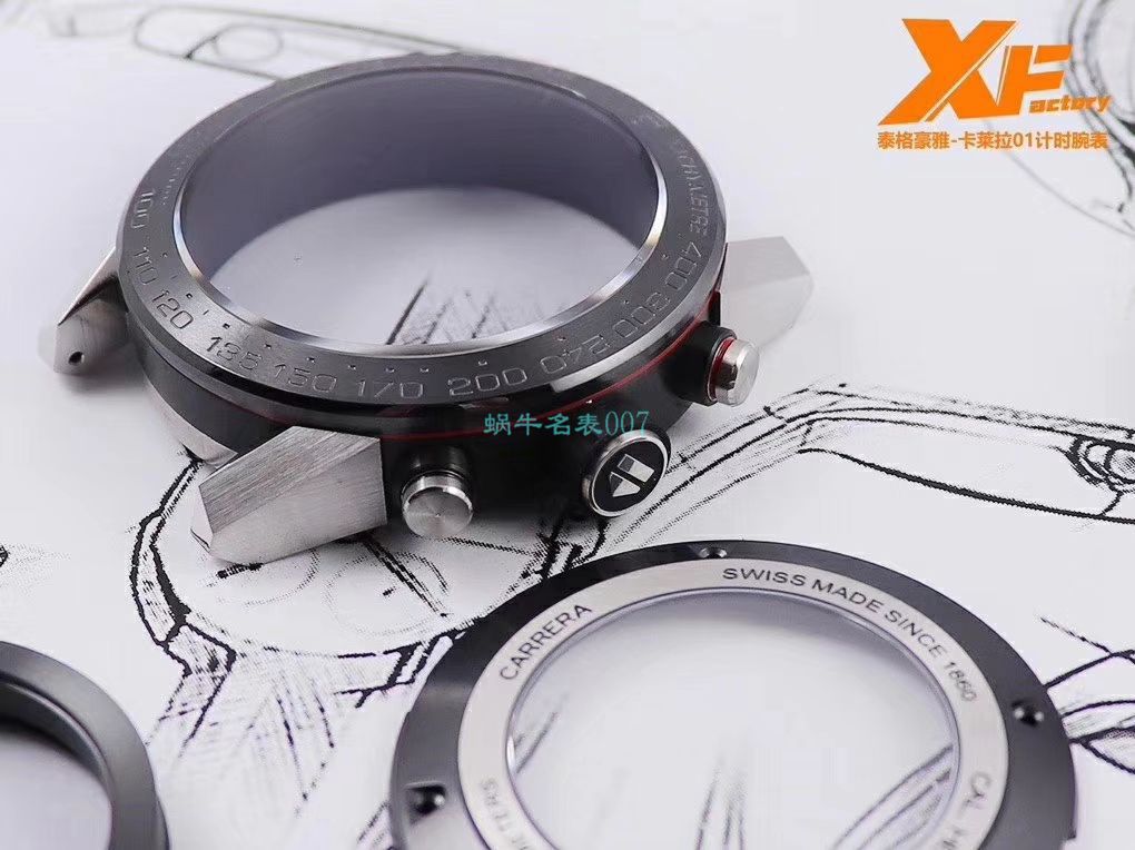 XF Factory  High quality  Replica Watches  TAG Heuer 卡莱拉系列CAR2A1W.BA0703，CAR2A1T.FT6052，CAR2A1Z.FT6044 wrist watches  / TG089