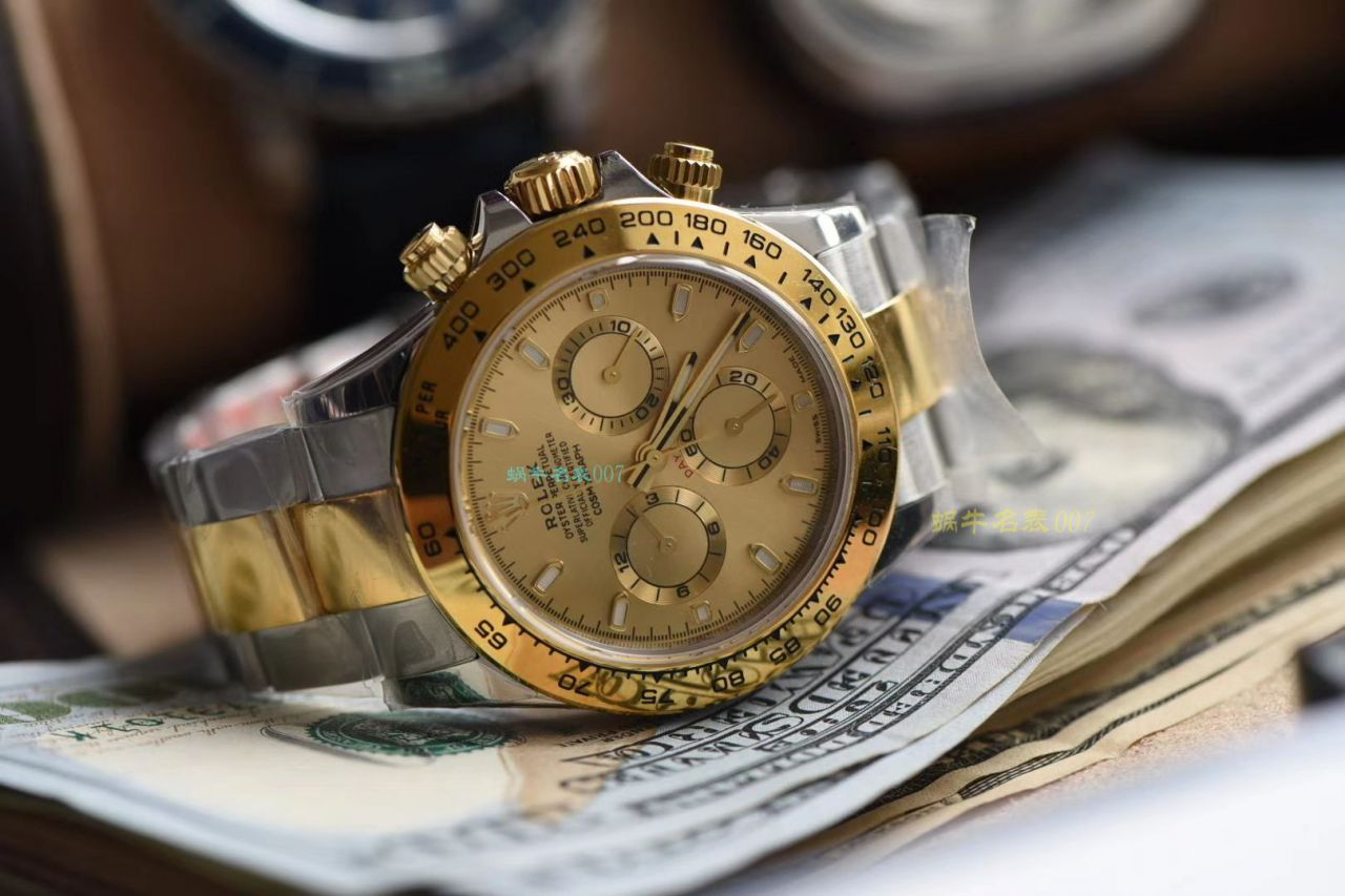 【N Factory  top  Replica Watches 间金4130】 Rolex  Cosmograph Daytona  Ditongna 系列116523-78593 银色 wrist watches  / R568