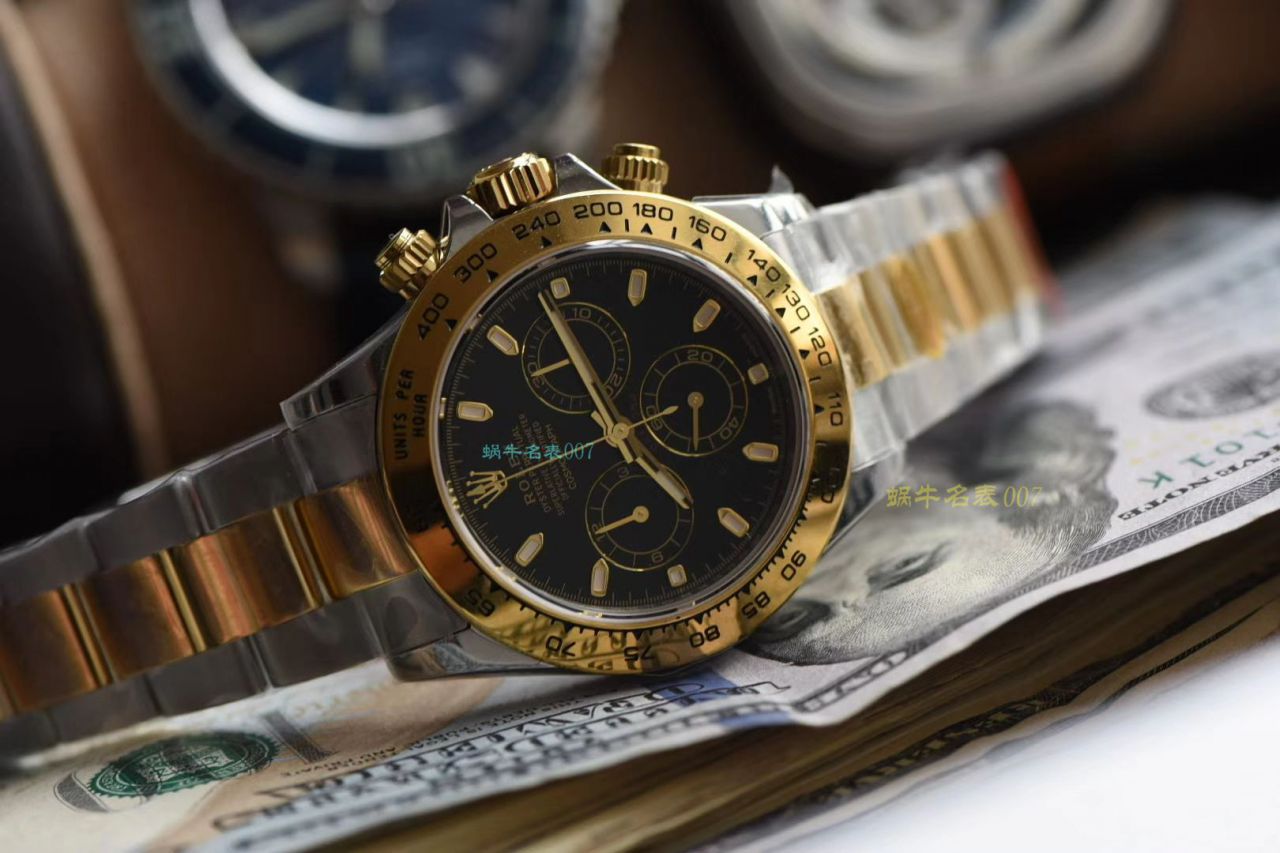 【N Factory  top  Replica Watches 间金4130】 Rolex  Cosmograph Daytona  Ditongna 系列116523-78593 银色 wrist watches  / R568