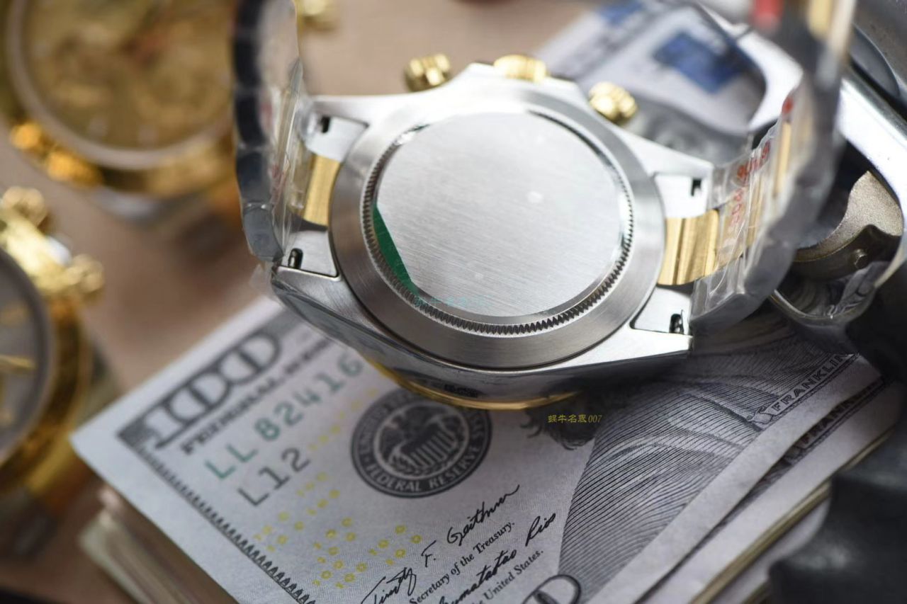【N Factory  top  Replica Watches 间金4130】 Rolex  Cosmograph Daytona  Ditongna 系列116523-78593 银色 wrist watches  / R568