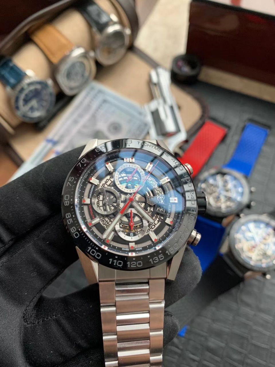 XF Factory  High quality  Replica Watches  TAG Heuer 卡莱拉系列CAR2A1W.BA0703，CAR2A1T.FT6052，CAR2A1Z.FT6044 wrist watches  / TG089