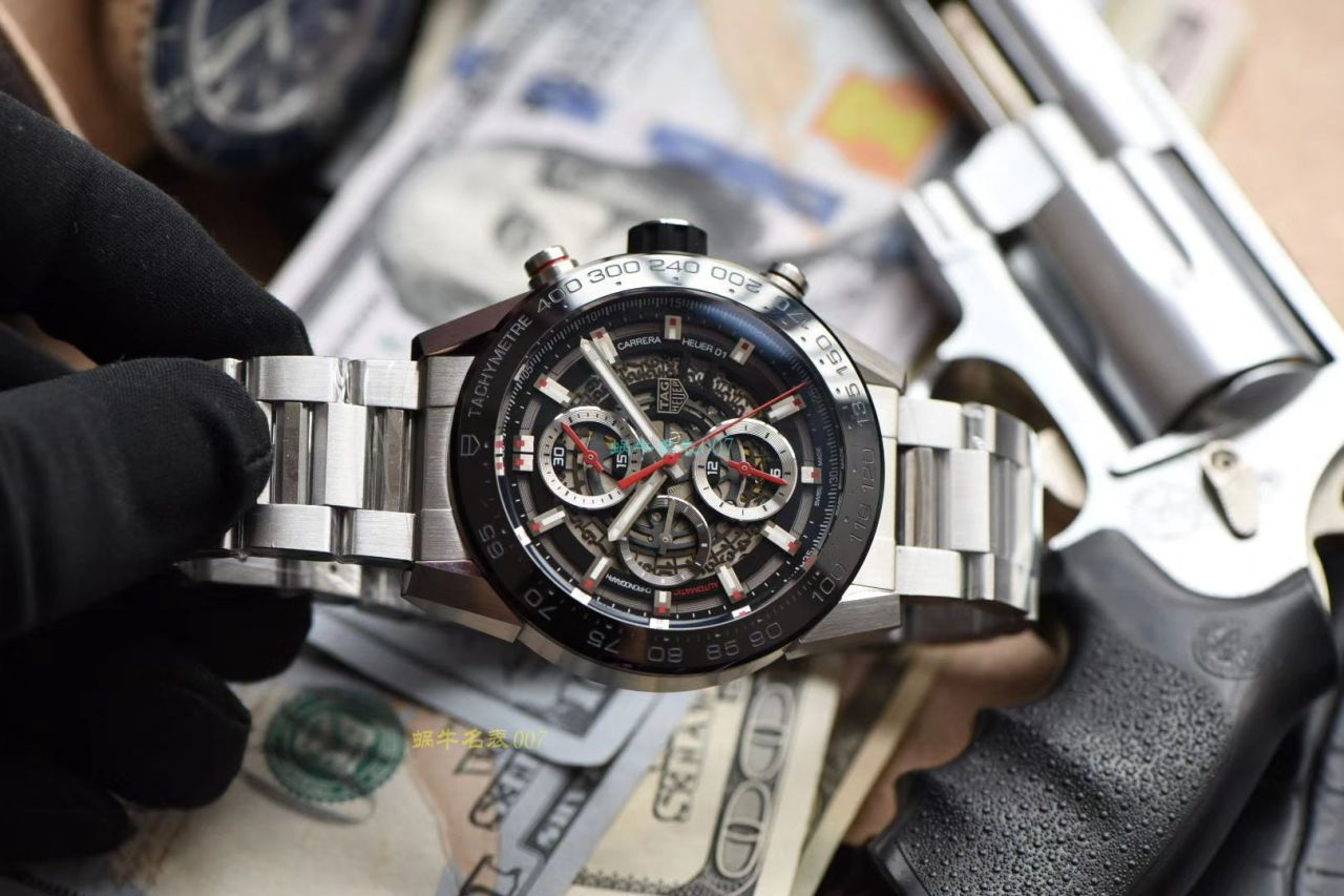 XF Factory 官网计时码表 TAG Heuer 卡莱拉系列CAR2A1W.BA0703 wrist watches  / TG090