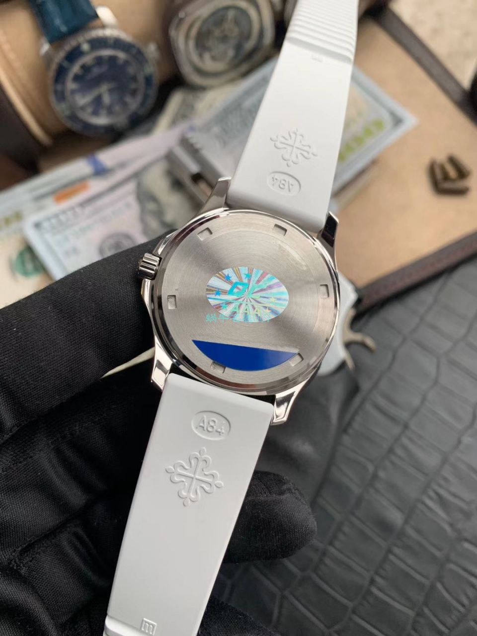 PPF Factory  top  Replica Copy  Watches  PATEK PHILIPPE  Nautilus 女装5067A-011，5067A-001不锈钢 wrist watches  / BD287