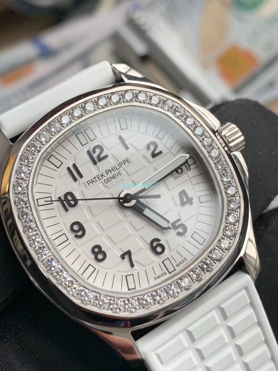 PPF Factory  top  Replica Copy  Watches  PATEK PHILIPPE  Nautilus 女装5067A-011，5067A-001不锈钢 wrist watches  / BD287