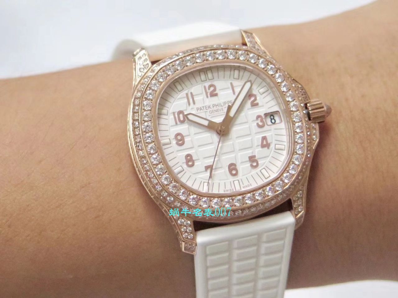 PPF Factory  top  Replica Copy  Watches  PATEK PHILIPPE  Nautilus 女装5067A-011，5067A-001不锈钢 wrist watches  / BD287