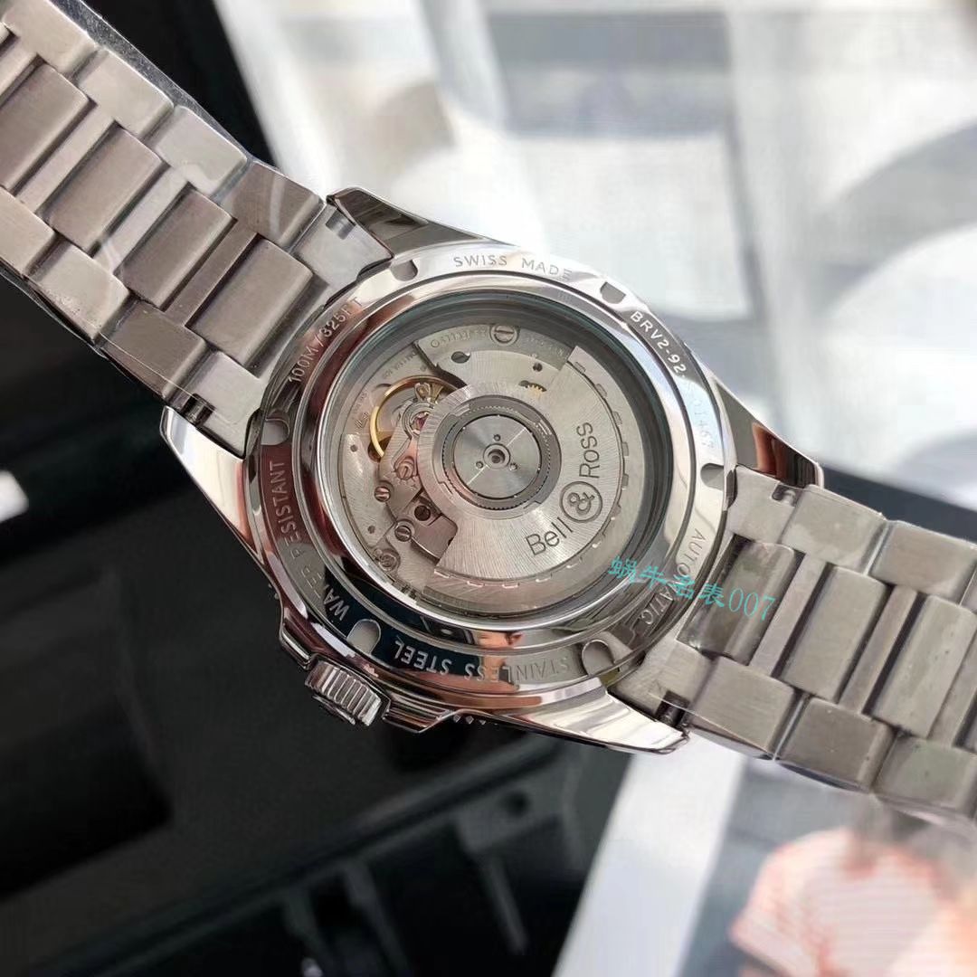 渠道原单 Bell & Ross VINTAGE 系列BRV292-BU-G-ST/SST wrist watches  / BL033