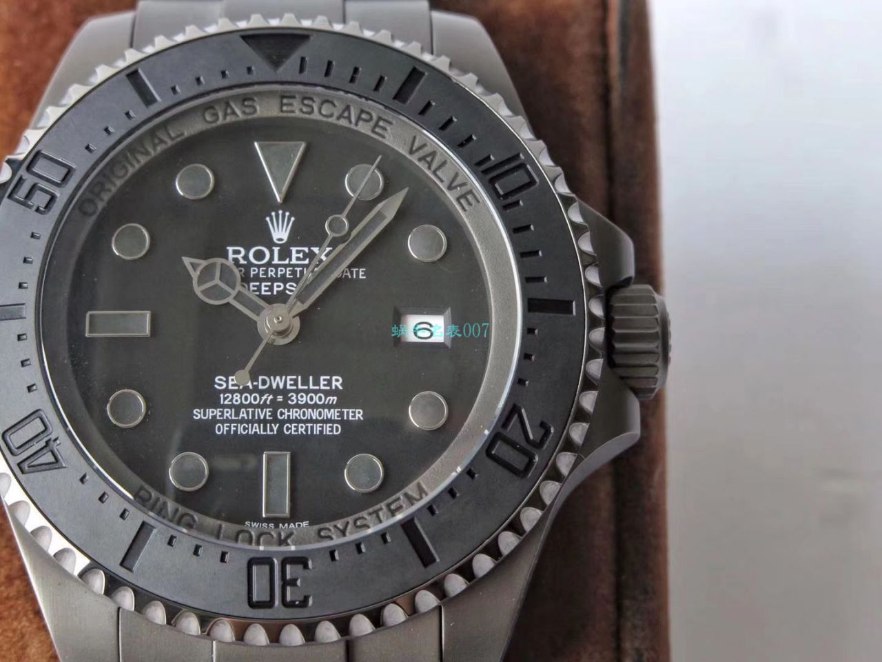 VR Factory  High quality  Replica VR Factory  Rolex 海外深度 copy customized 版Deepsea Pro 黑鬼 / R570