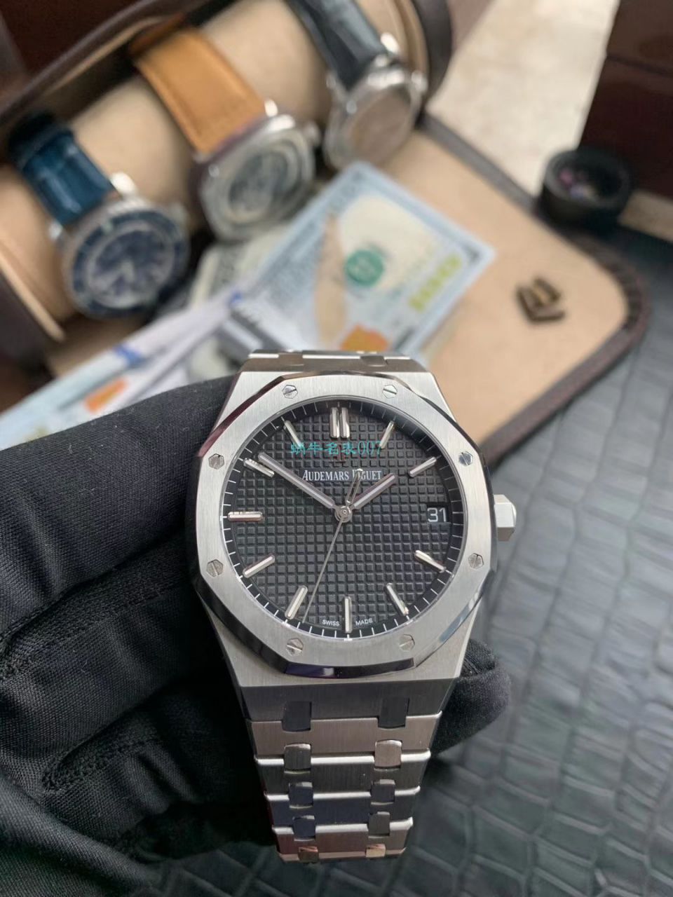 【 Video analysis 】ZF Factory APAudemars Piguet 皇家橡树系列 Replica 15500ST.OO.1220ST.03 wrist watches  / AP188
