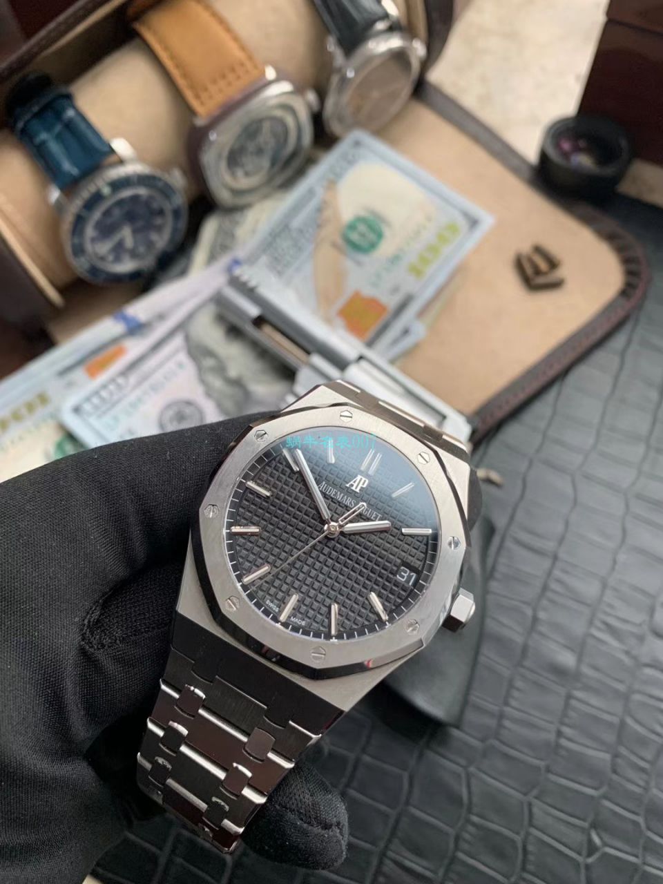 【 Video analysis 】ZF Factory APAudemars Piguet 皇家橡树系列 Replica 15500ST.OO.1220ST.03 wrist watches  / AP188