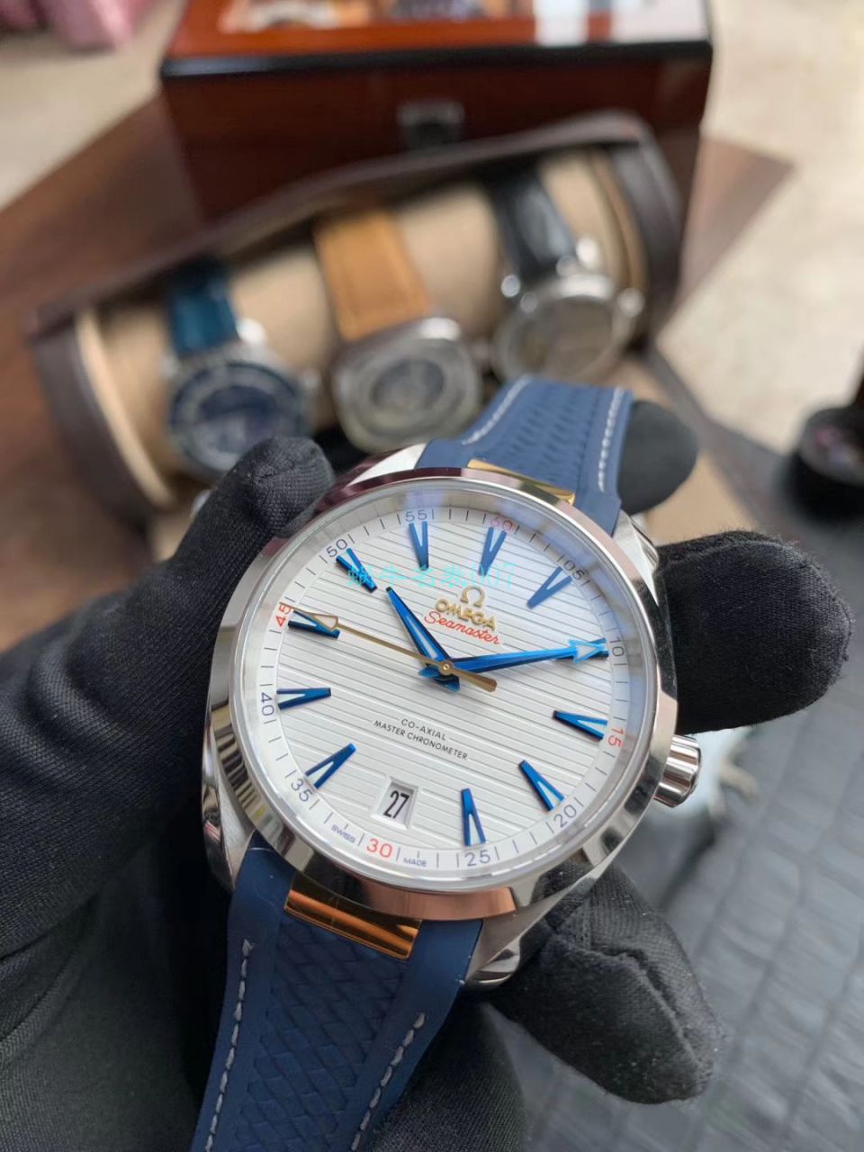 VS Factory 新金针队长OMEGA Seamaster 系列 top  Replica Copy 220.12.41.21.02.004莱德杯 wrist watches  / M683