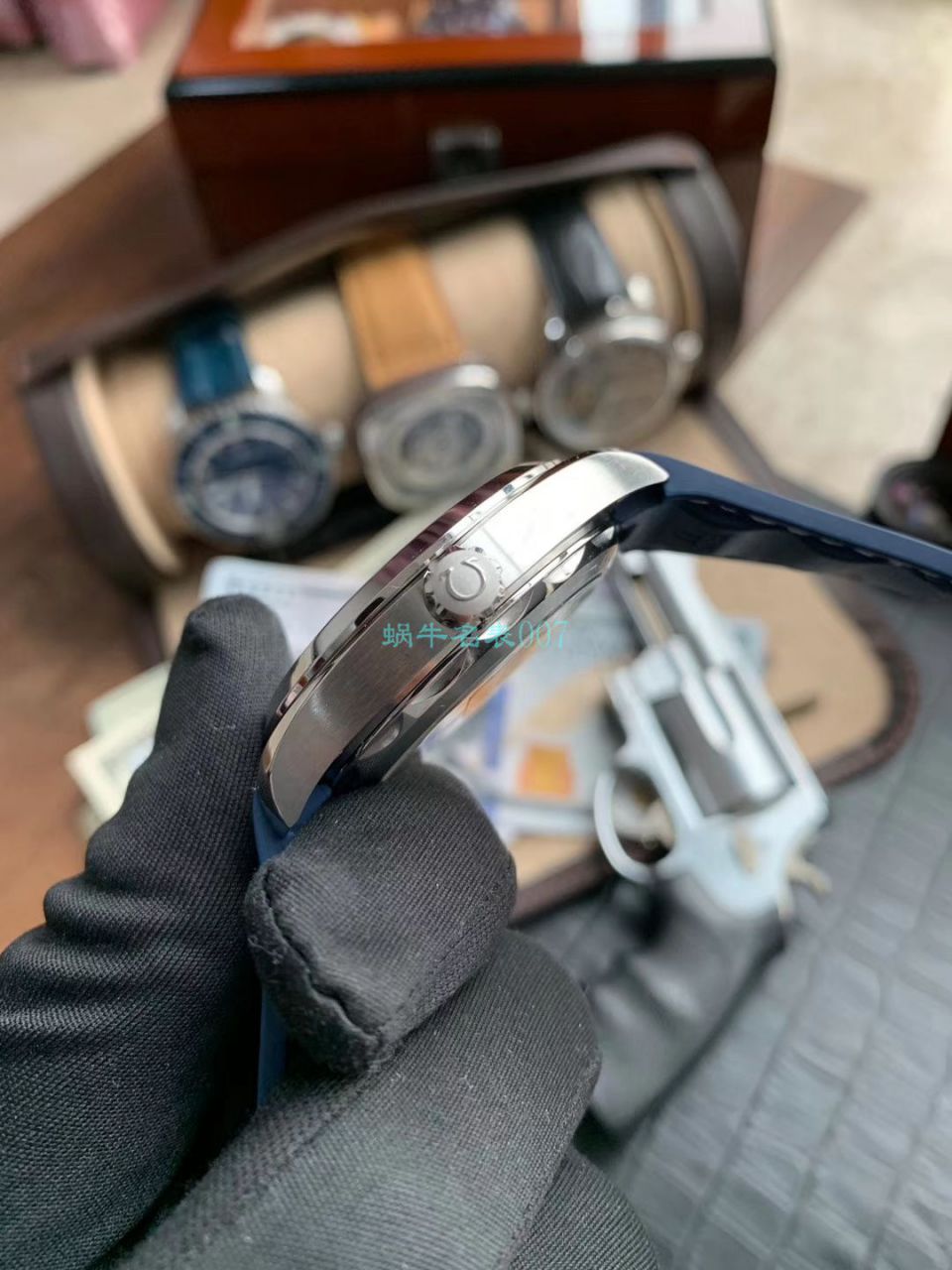 VS Factory  top  Replica Copy  Watches OMEGA莱德杯 Seamaster 150米220.12.41.21.02.004 / M685