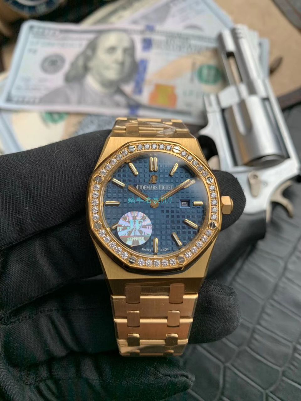 JF Factory 官网 top  Replica Copy APAudemars Piguet 皇家橡树系列67651BA.ZZ.1261BA.02 wrist watches  / AP190
