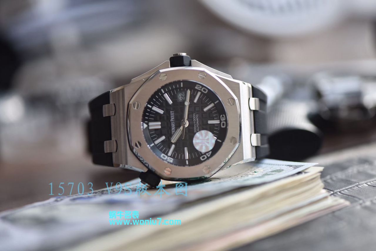  Video analysis JF Factory 官网V9S最新APAudemars Piguet  Royal Oak Offshore  Replica 15703ST.OO.A002CA.01 wrist watches  / JF AP 15703