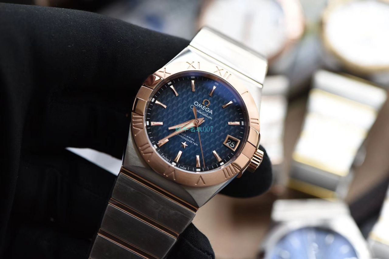 VS Factory OMEGA Constellation 38毫米 top  Replica Copy 123.20.38.21.03.001，123.20.38.21.02.006，123.10.38.21.03.001 wrist watches  / M681