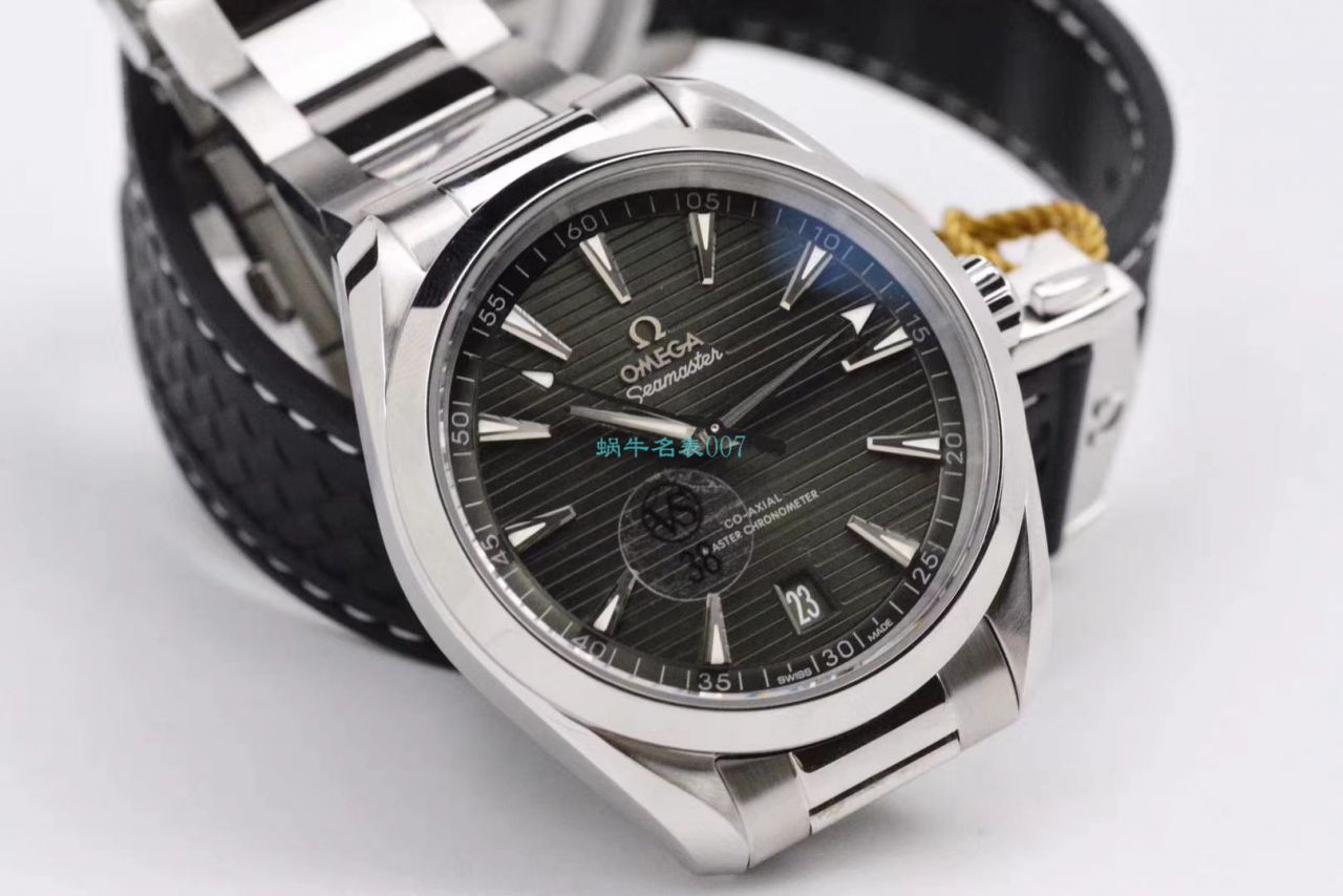 VS Factory OMEGA绿 Seamaster 150米柚木盘 Replica Copy 220.10.41.21.10.001 wrist watches  / M690