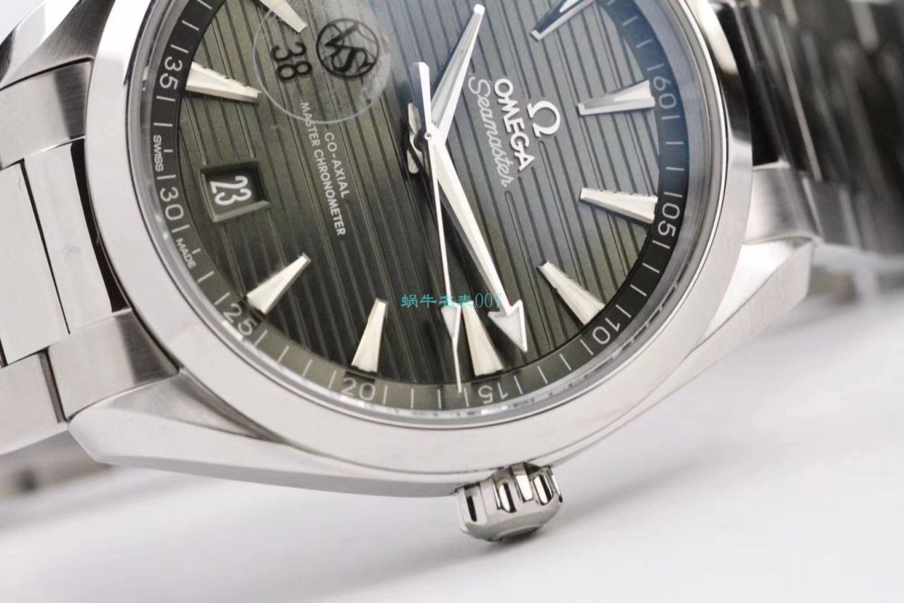 VS Factory OMEGA绿 Seamaster 150米柚木盘 Replica Copy 220.10.41.21.10.001 wrist watches  / M690