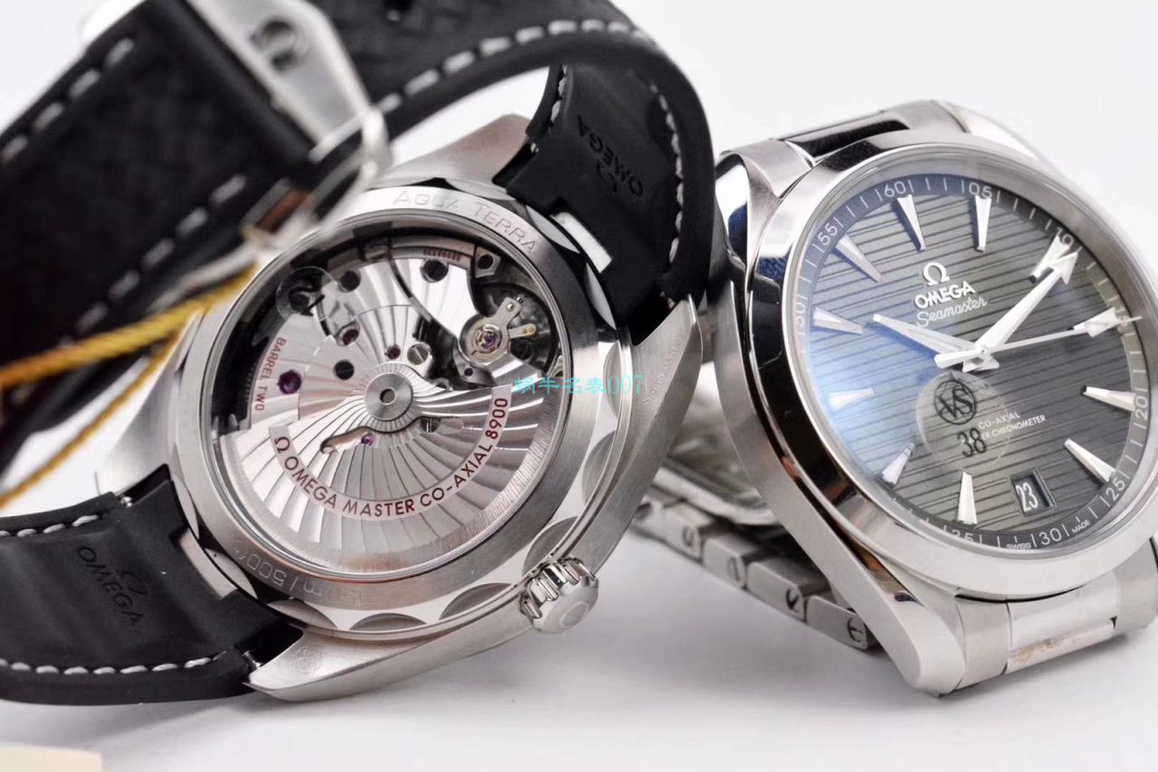 VS Factory OMEGA绿 Seamaster 150米柚木盘 Replica Copy 220.10.41.21.10.001 wrist watches  / M690