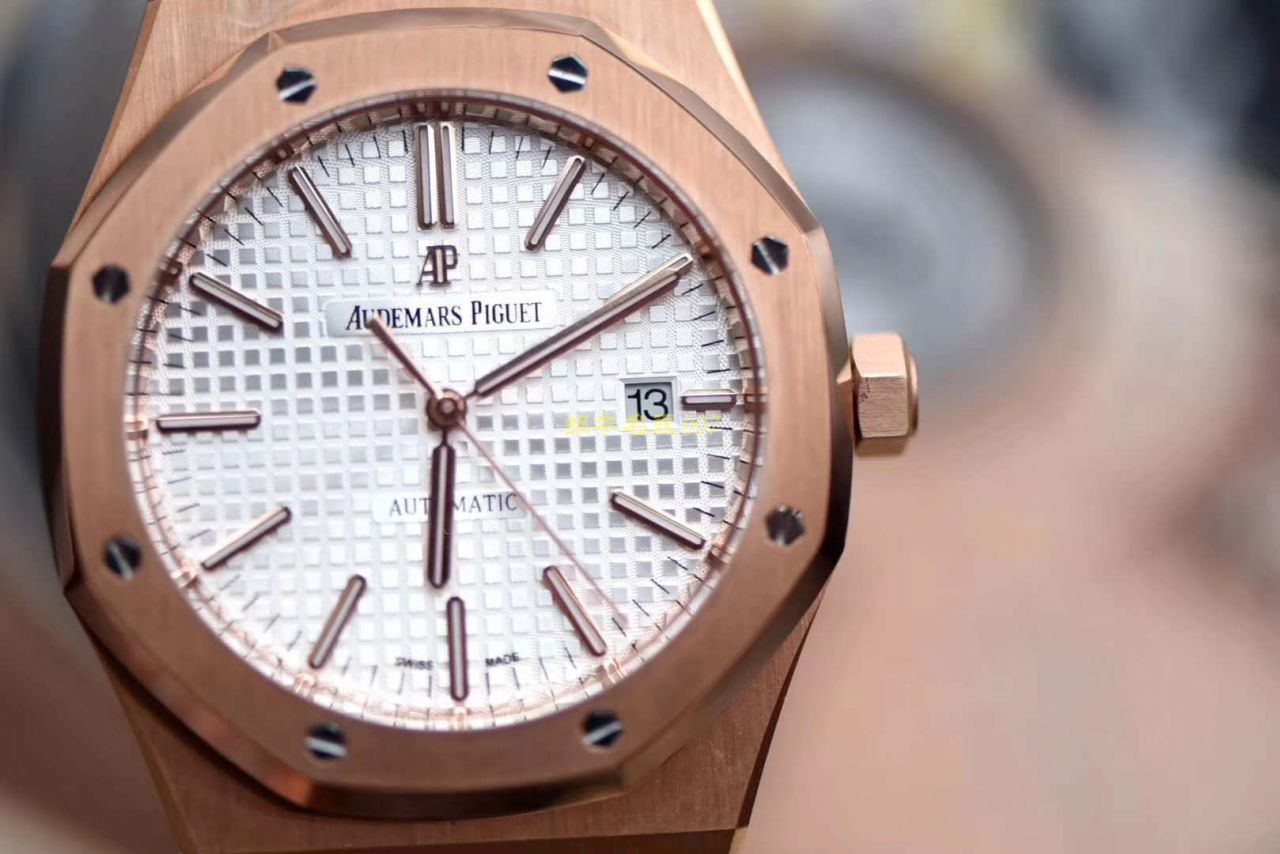  Video analysis JF Factory  Replica APAudemars Piguet 皇家橡树 Replica 15400OR.OO.1220OR.02 wrist watches  / AP191