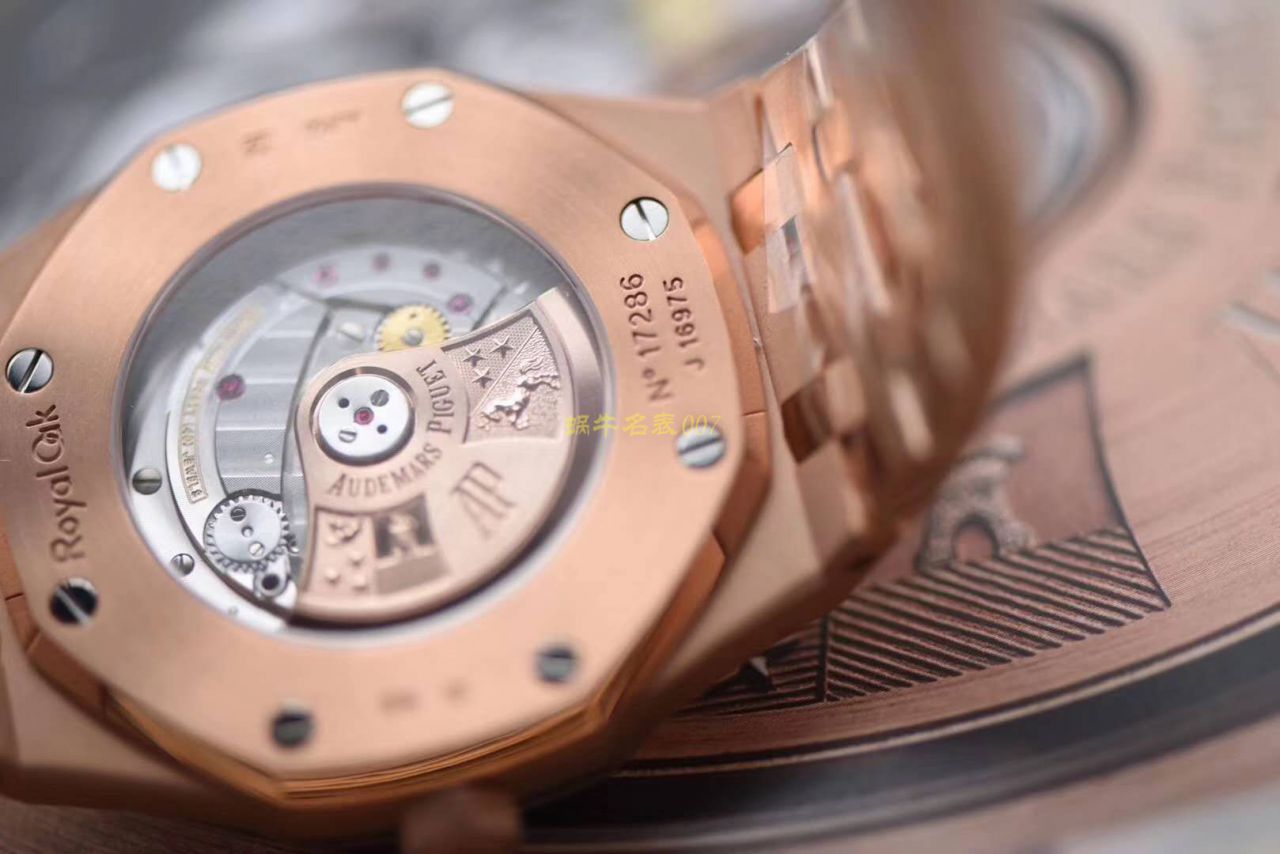  Video analysis JF Factory  Replica APAudemars Piguet 皇家橡树 Replica 15400OR.OO.1220OR.02 wrist watches  / AP191