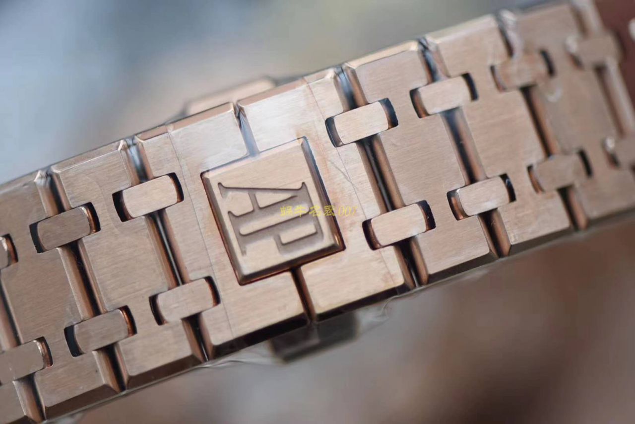  Video analysis JF Factory  Replica APAudemars Piguet 皇家橡树 Replica 15400OR.OO.1220OR.02 wrist watches  / AP191