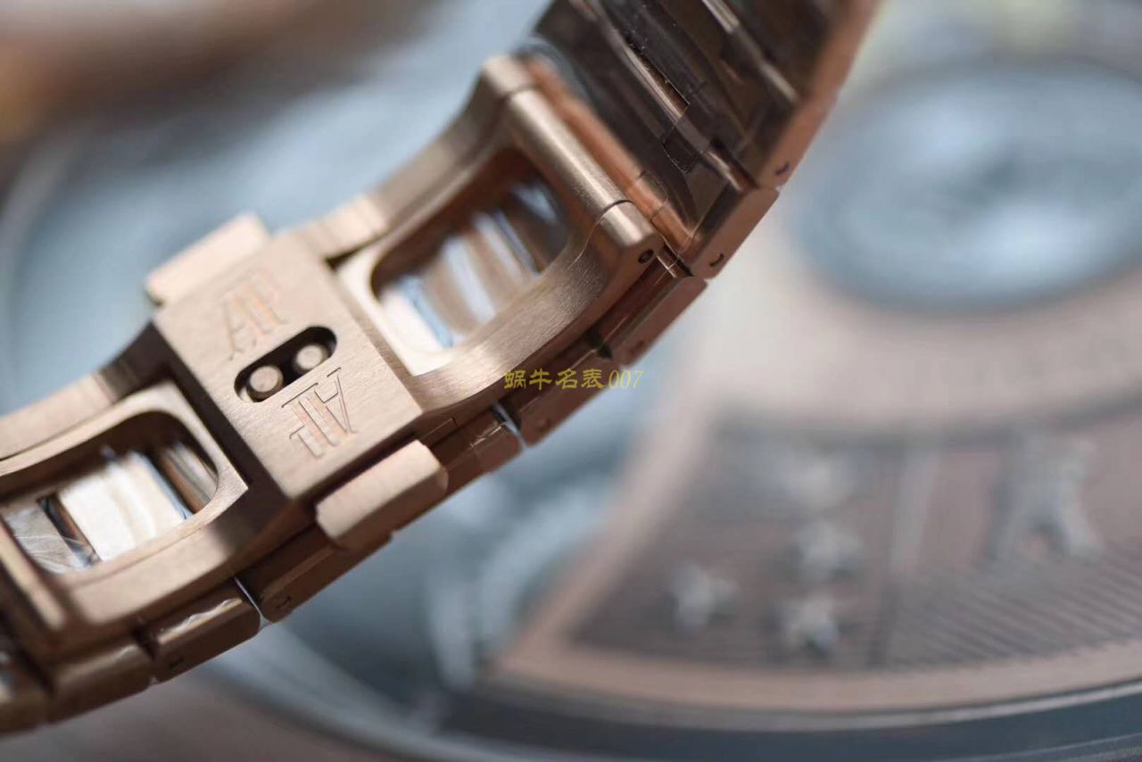  Video analysis JF Factory  Replica APAudemars Piguet 皇家橡树 Replica 15400OR.OO.1220OR.02 wrist watches  / AP191