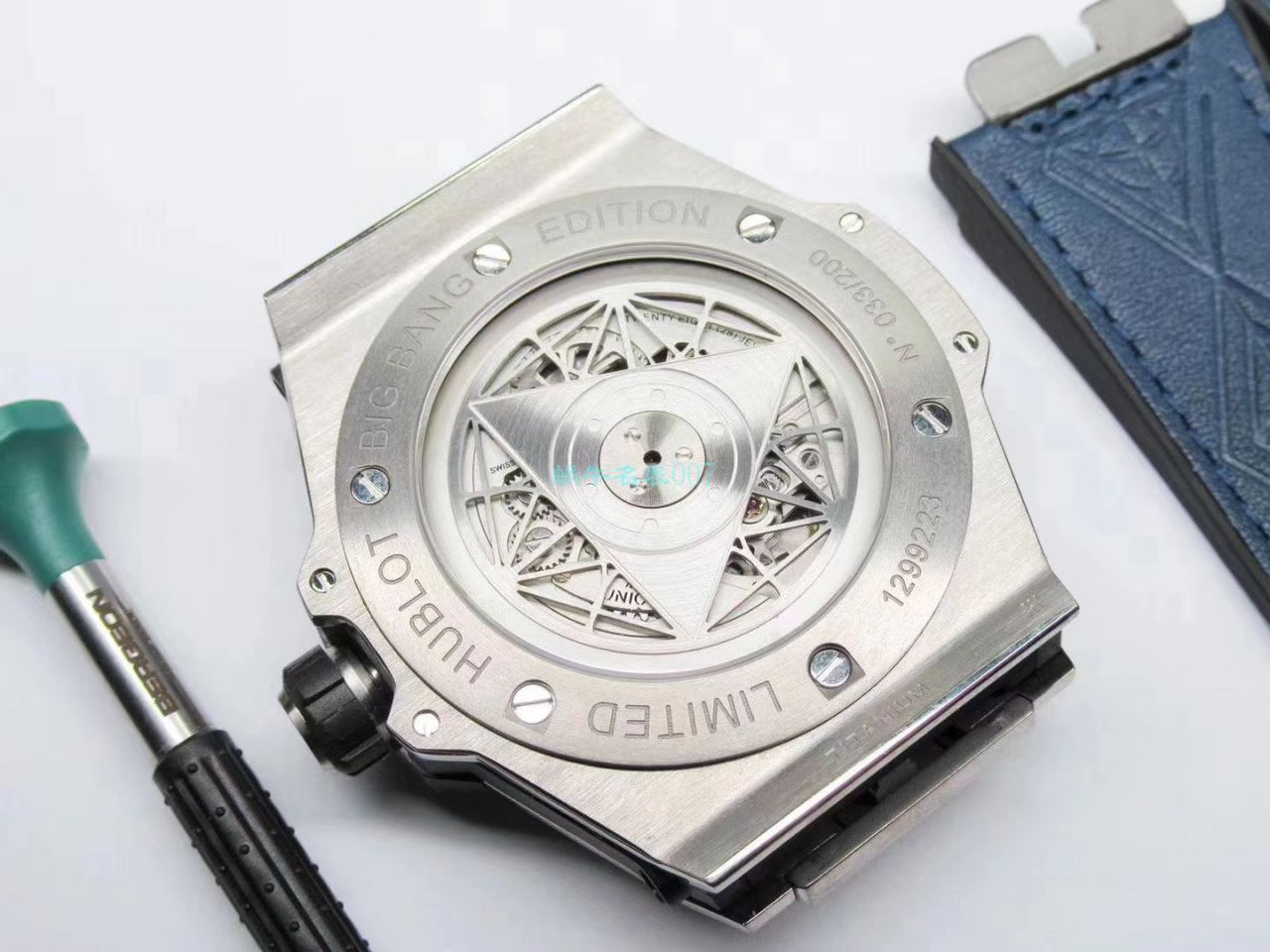 WWF Factory  High quality  Replica  hublot  Replica 刺青BIG BANG系列415.NX.7179.VR.MXM18 wrist watches  / YB079